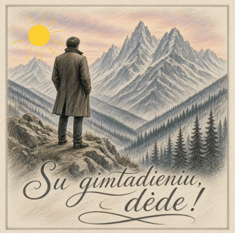 Su gimtadieniu dėdei