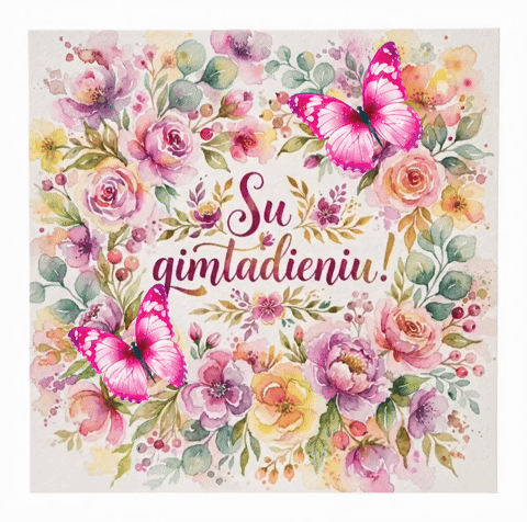 Su gimtadieniu tetai