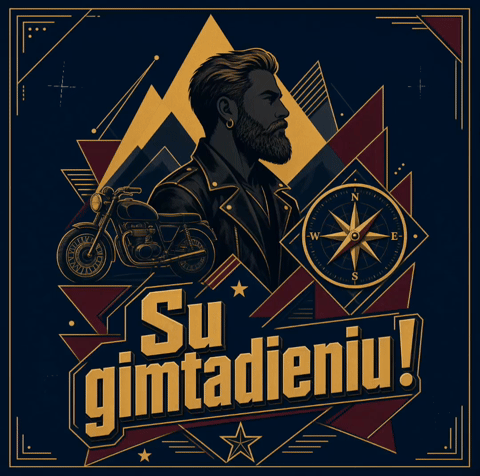 Gimtadienio atvirukai Vaikinui